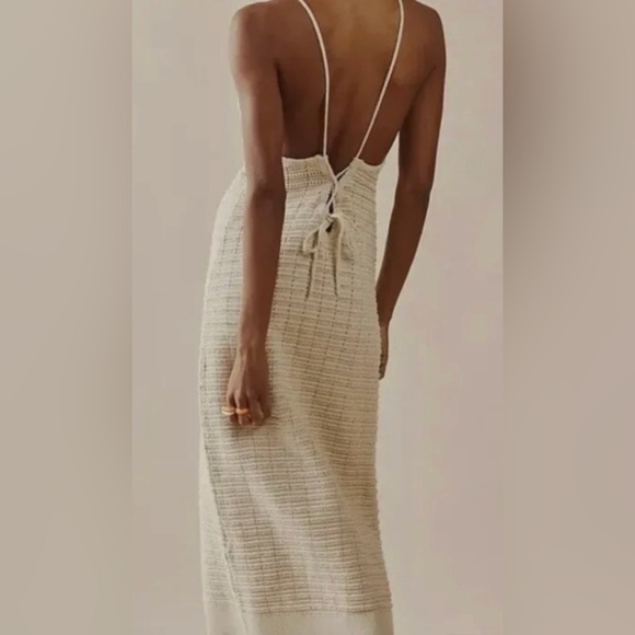 NWT Free People Mallorca Fauxchet Sweater Midi Dress - Picture 4 of 4